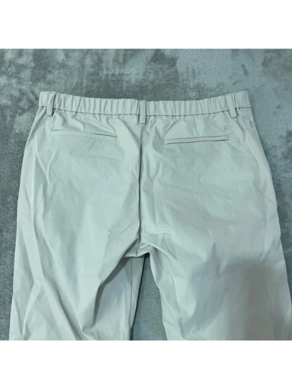 NWT Banana Republic Commuter Flex Pants Men's 40x30 Tan Polyester  Flat Front